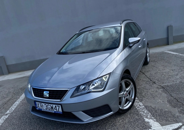 Seat Leon cena 34500 przebieg: 164252, rok produkcji 2018 z Kraków małe 667